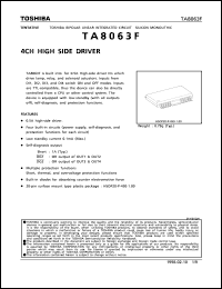Click here to download TA8063F Datasheet