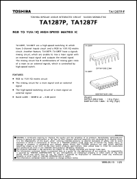 Click here to download TA1287F Datasheet