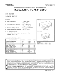 Click here to download TC7SZ125FU Datasheet