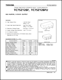 Click here to download TC7SZ126F Datasheet