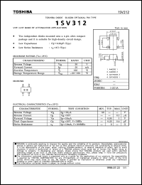 Click here to download 1SV312 Datasheet