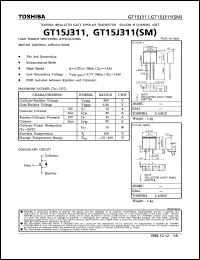 Click here to download GT15J311 Datasheet