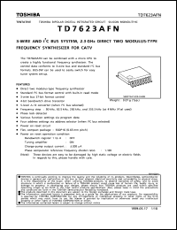 Click here to download TD7623AFN Datasheet