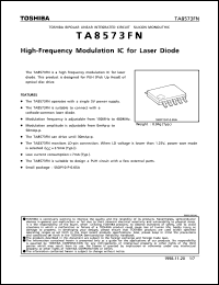 Click here to download TA8573FN Datasheet