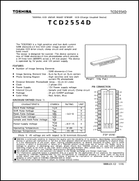 Click here to download TCD2554D Datasheet