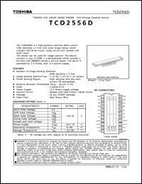 Click here to download TCD2556 Datasheet