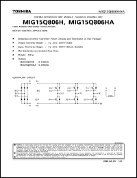Click here to download MIG15Q806HA Datasheet