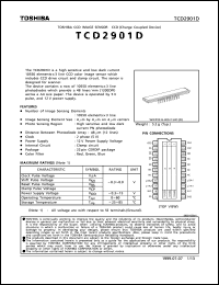 Click here to download TCD2901D Datasheet