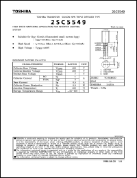 Click here to download 2SC5549 Datasheet