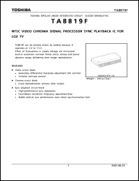 Click here to download TA8819 Datasheet