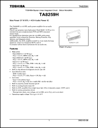 Click here to download TA8259H Datasheet