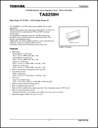 Click here to download TA8259 Datasheet