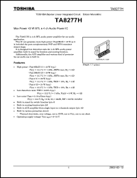 Click here to download TA8277H Datasheet