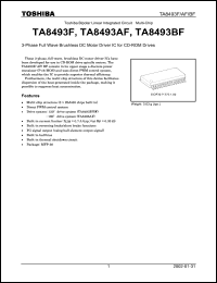 Click here to download TA8493F Datasheet