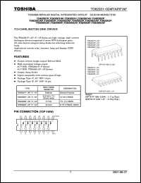 Click here to download TD62001P Datasheet