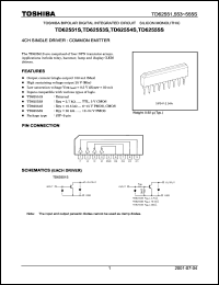 Click here to download TD62553S Datasheet