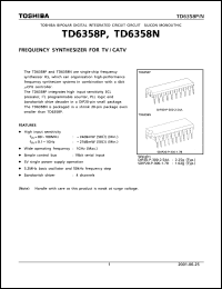 Click here to download TD6358N Datasheet