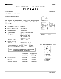 Click here to download TLP741 Datasheet