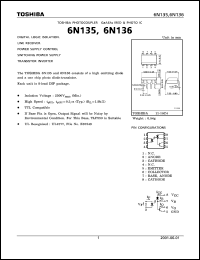 Click here to download 6N136 Datasheet