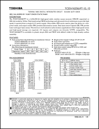 Click here to download TC55V16256 Datasheet