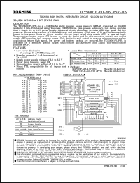 Click here to download TC554001FTL-85V Datasheet