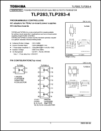 Click here to download TLP283 Datasheet