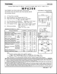 Click here to download MP4209 Datasheet