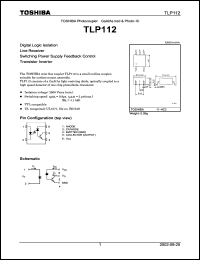 Click here to download TLP112 Datasheet