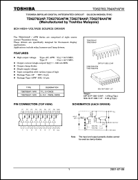 Click here to download TD62783AFW Datasheet