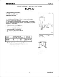 Click here to download TLP130 Datasheet