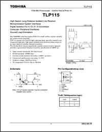 Click here to download TLP115 Datasheet