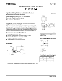 Click here to download TLP115A Datasheet