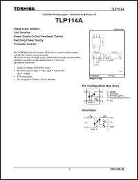 Click here to download TLP114A Datasheet
