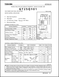 Click here to download GT25Q101 Datasheet