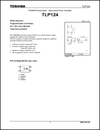 Click here to download TLP124BV Datasheet