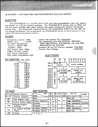 Click here to download TC54256AP Datasheet