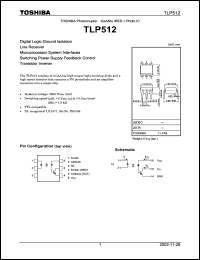 Click here to download TLP512 Datasheet
