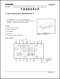 Click here to download TA8859CP Datasheet