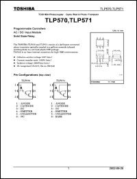 Click here to download TLP571 Datasheet