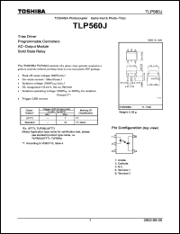 Click here to download TLP560J Datasheet
