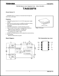 Click here to download TA6038 Datasheet