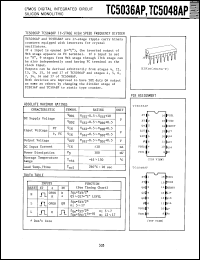 Click here to download TC5048AP Datasheet