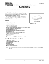 Click here to download TA1322FN Datasheet