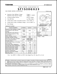 Click here to download SF1500GX23 Datasheet