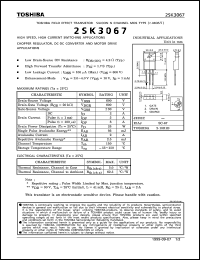 Click here to download 2SD3067 Datasheet