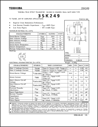 Click here to download 3SK249 Datasheet