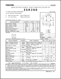 Click here to download 3SK260 Datasheet
