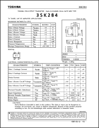 Click here to download 3SK284 Datasheet