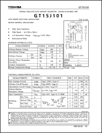 Click here to download GT15J101 Datasheet