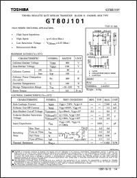 Click here to download GT80J101 Datasheet